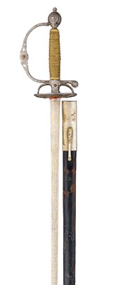 Lot 339 - A NORTH EUROPEAN SMALL-SWORD