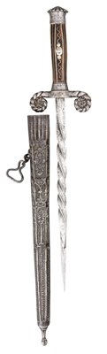 Lot 350 - A DAGGER IN GERMAN 16TH CENTURY STYLE