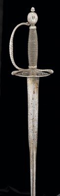 Lot 83 - **AN ENGLISH SILVER-HILTED SMALL SWORD