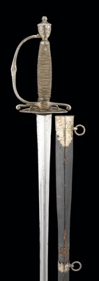 Lot 86 - **AN ENGLISH SILVER-HILTED SMALL-SWORD