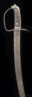 Lot 88 - **AN ENGLISH SILVER-HILTED OFFICER'S SWORD