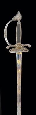 Lot 94 - **A FINE FRENCH SILVER-GILT HILTED SMALL-SWORD