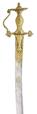 Lot 104 - **AN INDIAN SWORD (TALWAR)