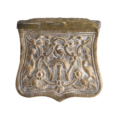 Lot 108 - **AN OTTOMAN BALKAN CARTRIDGE BOX (PALASKAS)