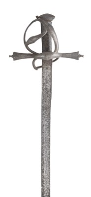 Lot 122 - A COMPOSITE NORTH GERMAN MILITARY SWORD (TESSAK), LATE 16TH CENTURY