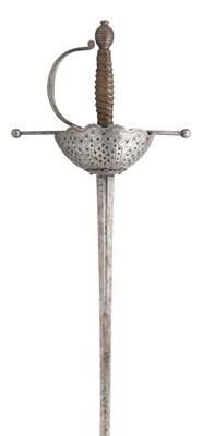 Lot 132 - **A SPANISH CUP-HILT RAPIER