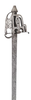 Lot 135 - **A HIGHLAND BASKET-HILTED BACK-SWORD