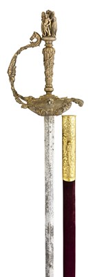 Lot 137 - A FRENCH SILVER-HILTED PARADE SWORD OF PRESENTATION QUALITY, PARIS, CIRCA 1840