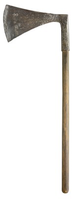 Lot 147 - A SO-CALLED HEADSMAN'S AXE, 19TH CENTURY