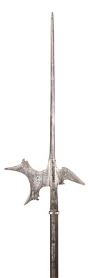 Lot 163 - **A GERMAN HALBERD