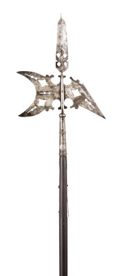 Lot 169 - AN AMERICAN HALBERD OF NEW ENGLAND TYPE