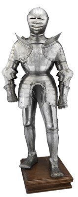 Lot 172 - **A CAP-A-PIE FIELD ARMOUR