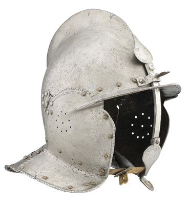 Lot 179 - **A COMPOSITE SOUTH GERMAN BURGONET