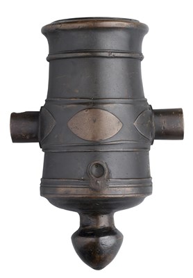 Lot 212 - **A BRONZE MORTAR
